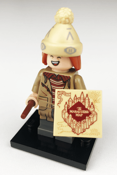 LEGO George Weasley, Harry Potter, Series 2 (Complete Set with Stand and Accessories) (colhp2-11) set, 2020
