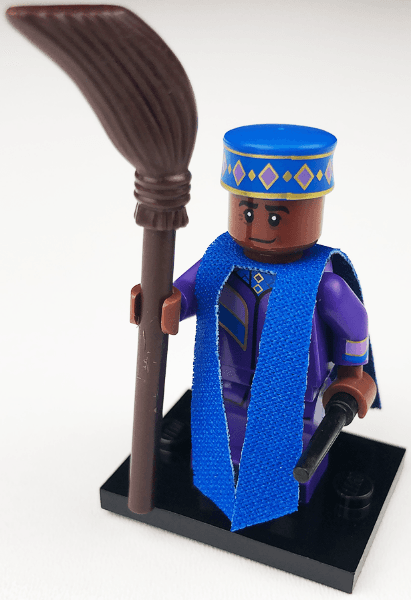 LEGO Kingsley Shacklebolt, Harry Potter, Series 2 (Complete Set with Stand and Accessories) (colhp2-13) set, 2020