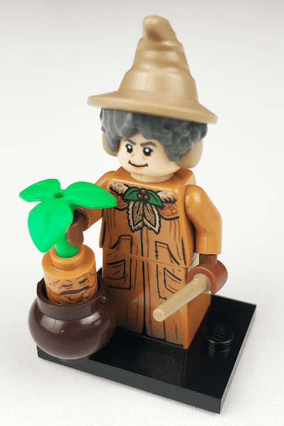 LEGO Professor Sprout, Harry Potter, Series 2 (Complete Set with Stand and Accessories) (colhp2-15) set, 2020