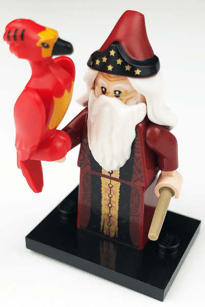 LEGO Headmaster Albus Dumbledore, Harry Potter, Series 2 (Complete Set with Stand and Accessories) (colhp2-2) set, 2020