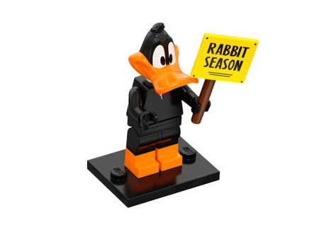 LEGO Daffy Duck (Complete Set with Stand and Accessories) (collt-7) set, 2021