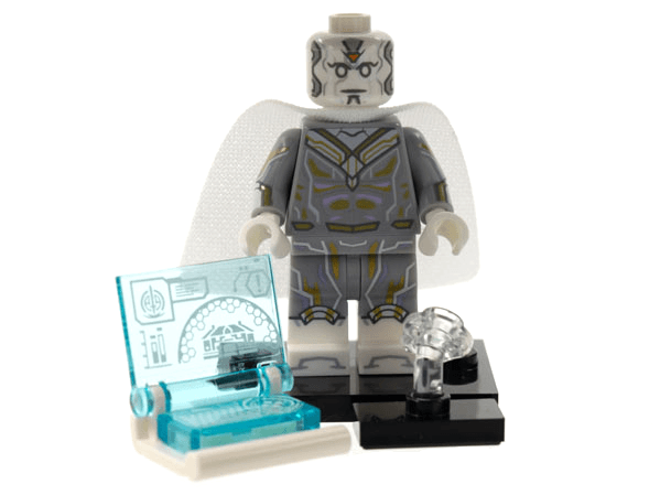 LEGO The Vision, Marvel Studios, Series 1 (Complete Set with Stand and Accessories) (colmar-2) set, 2021
