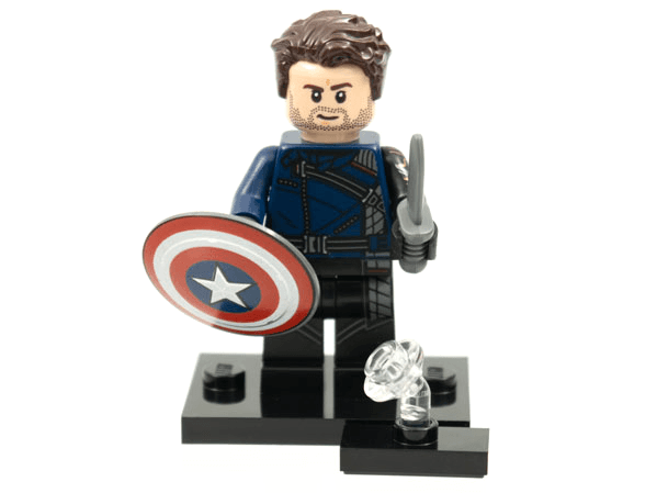 LEGO Winter Soldier, Marvel Studios, Series 1 (Complete Set with Stand and Accessories) (colmar-4) set, 2021