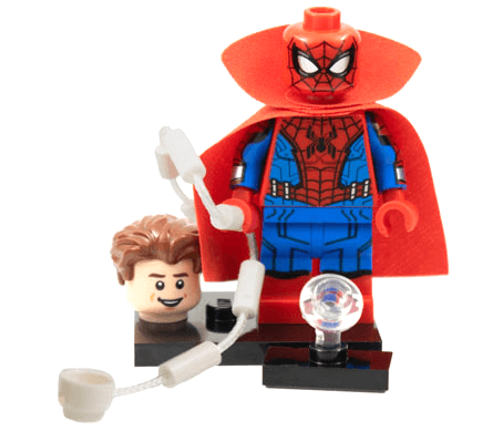 LEGO Zombie Hunter Spidey, Marvel Studios, Series 1 (Complete Set with Stand and Accessories) (colmar-8) set, 2021