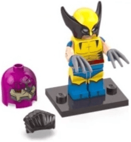 LEGO Wolverine, Marvel Studios, Series 2 (Complete Set with Stand and Accessories) (colmar2-12) set, 2023