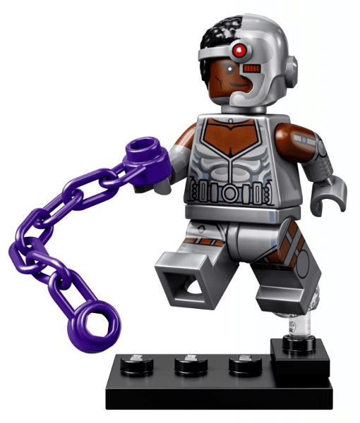 LEGO Cyborg, DC Super Heroes (Complete Set with Stand and Accessories) (colsh-9) set, 2020