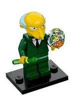 Mr. Burns, The Simpsons, Series 1 (Complete Set with Stand and Accessories)