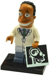 LEGO Dr. Hibbert, The Simpsons, Series 2 (Complete Set with Stand and Accessories) (colsim2-16) set, 2015