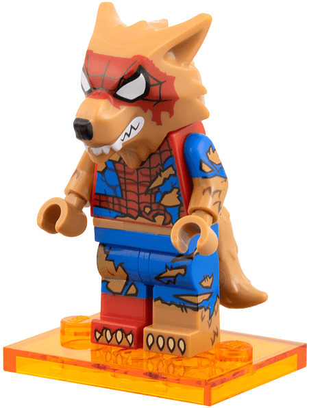 LEGO Peter Parker / Werewolf Spider-Man, Spider-Man Across the Spider-Verse (Complete Set with Stand and Accessories) (colspi-12) set, 2025