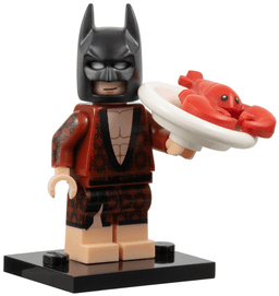 Lobster-Lovin' Batman, The LEGO Batman Movie, Series 1 (Complete Set with Stand and Accessories)