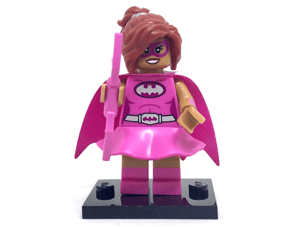 LEGO Pink Power Batgirl, The LEGO Batman Movie, Series 1 (Complete Set with Stand and Accessories) (coltlbm-10) set, 2017