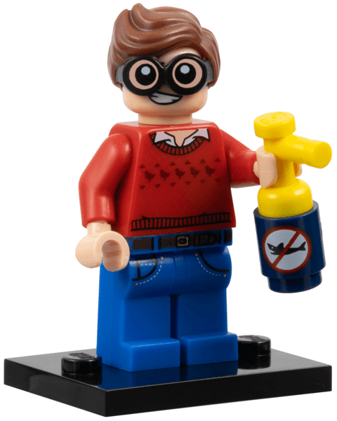 LEGO Dick Grayson, The LEGO Batman Movie, Series 1 (Complete Set with Stand and Accessories) (coltlbm-9) set, 2017