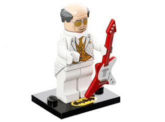LEGO Disco Alfred Pennyworth, The LEGO Batman Movie, Series 2 (Complete Set with Stand and Accessories) (coltlbm2-2) set, 2018