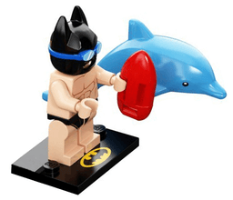 Swimsuit Batman, The LEGO Batman Movie, Series 2 (Complete Set with Stand and Accessories)