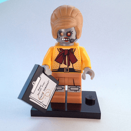 Velma Staplebot, The LEGO Movie (Complete Set with Stand and Accessories)