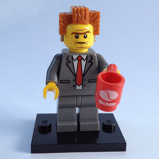 LEGO President Business, The LEGO Movie (Complete Set with Stand and Accessories) (coltlm-2) set, 2014