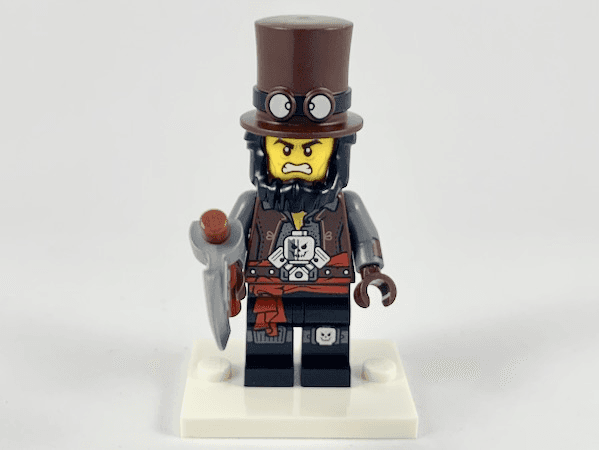 LEGO Apocalypseburg Abe, The LEGO Movie 2 (Complete Set with Stand and Accessories) (coltlm2-13) set, 2019