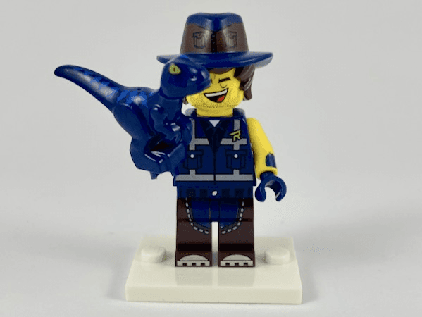 LEGO Vest Friend Rex, The LEGO Movie 2 (Complete Set with Stand and Accessories) (coltlm2-14) set, 2019