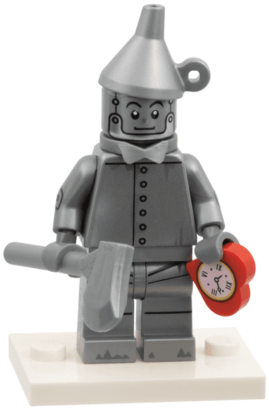 LEGO Tin Man, The LEGO Movie 2 (Complete Set with Stand and Accessories) (coltlm2-19) set, 2019