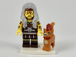 Sherry Scratchen-Post & Scarfield, The LEGO Movie 2 (Complete Set with Stand and Accessories)