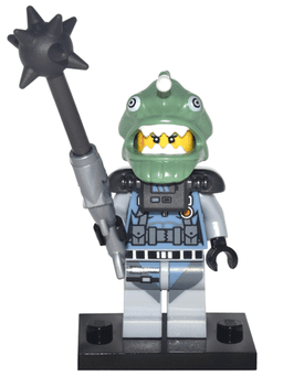 LEGO Shark Army Angler, The LEGO Ninjago Movie (Complete Set with Stand and Accessories) (coltlnm-13) set