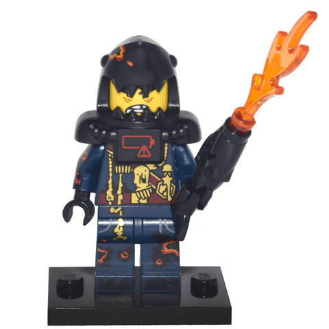 LEGO Shark Army Great White, The LEGO Ninjago Movie (Complete Set with Stand and Accessories) (coltlnm-14) set, 2017