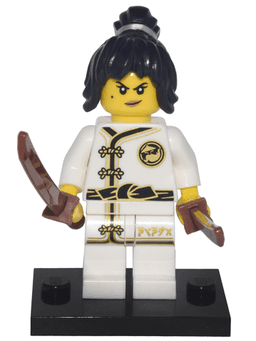 Spinjitzu Training Nya, The LEGO Ninjago Movie (Complete Set with Stand and Accessories)