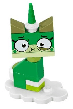 LEGO Queasy Unikitty, Unikitty!, Series 1 (Complete Set with Stand) (coluni1-11) set, 2018