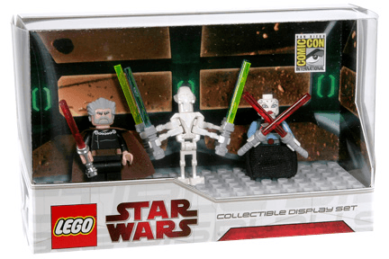 LEGO Collectible Display Set 4 - San Diego Comic-Con 2009 Exclusive (comcon006-1) set, 2009