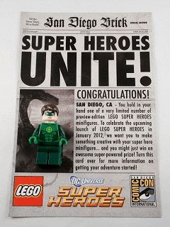 LEGO Green Lantern - San Diego Comic-Con 2011 Exclusive (comcon013-1) set, 2011