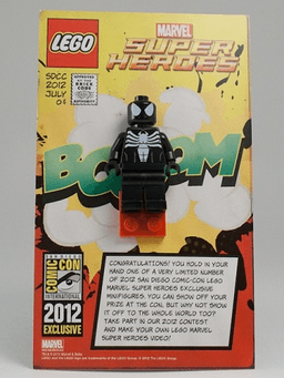 LEGO Spider-Man in Black Symbiote Costume - San Diego Comic-Con 2012 Exclusive (comcon023-1) set