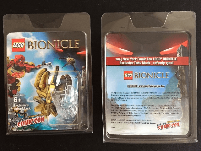LEGO Tahu Mask - New York Comic-Con 2014 Exclusive blister pack (comcon042-1) set, 2014
