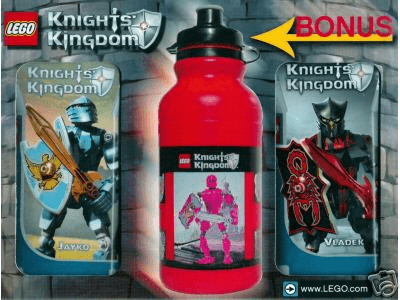 LEGO Knights' Kingdom Value Pack 2 (with bonus water bottle) (kk2vp2-1) set, 2004