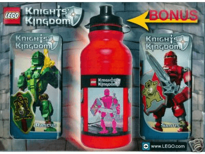 LEGO Knights' Kingdom Value Pack 3 (with bonus water bottle) (kk2vp3-1) set, 2004