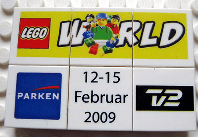 LEGO LEGO World Denmark Puzzle Promotional 2009 (lwp01-1) set, 2009