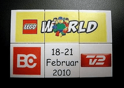 LEGO LEGO World Denmark Puzzle Promotional 2010 (lwp03-1) set