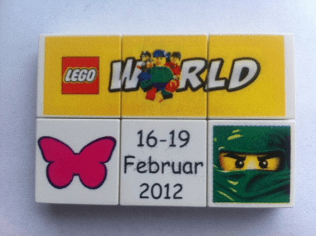 LEGO LEGO World Denmark Puzzle Promotional 2012 (lwp05-1) set, 2012