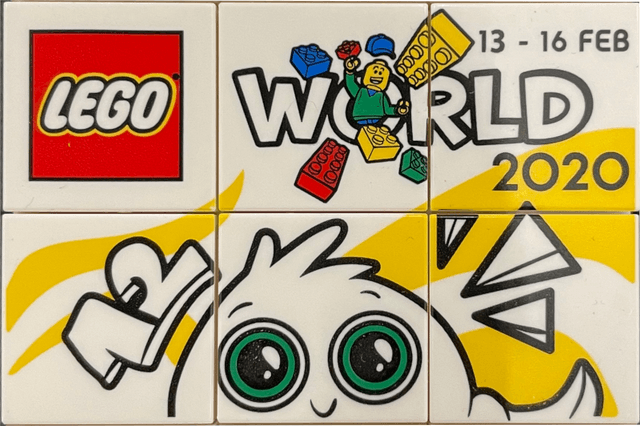 LEGO LEGO World Denmark Puzzle Promotional 2020 (lwp14-1) set, 2020