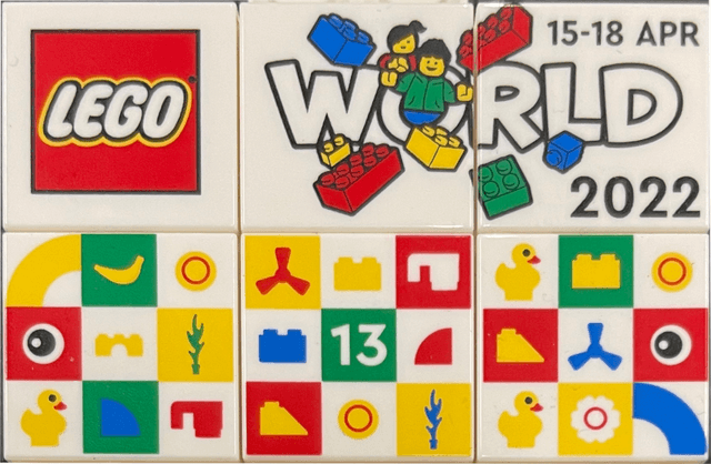 LEGO LEGO World Denmark Puzzle Promotional 2022 (lwp15-1) set, 2022