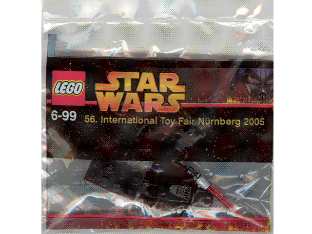 LEGO Darth Vader - 56. International Toy Fair Nuernberg (Nürnberg) polybag (sw117promo-1) set, 2005