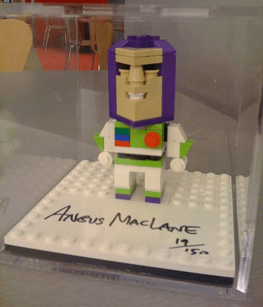 Toy Fair Invitation 2010, Toy Story Buzz Lightyear CubeDude, V.I.P. Gala Set