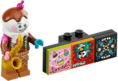 Ice Cream Saxophonist, Vidiyo Bandmates, Series 1 (Complete Set with Stand and Accessories)