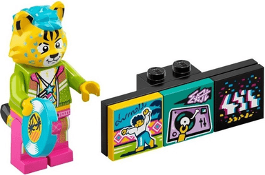 DJ Cheetah, Vidiyo Bandmates, Series 1 (Complete Set with Stand and Accessories)