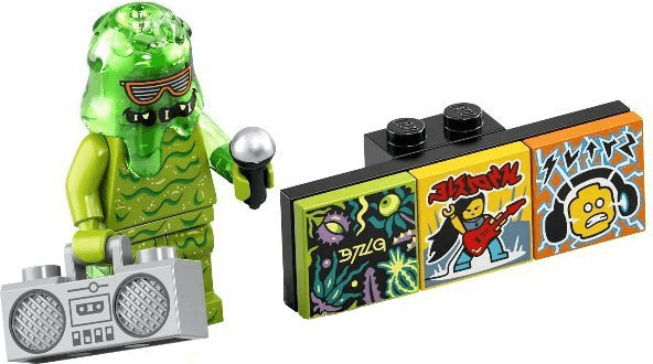 LEGO Slime Singer, Vidiyo Bandmates, Series 2 (Complete Set with Stand and Accessories) (vidbm02-10) set, 2021