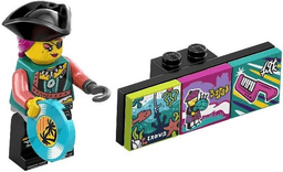 DJ Captain, Vidiyo Bandmates, Series 2 (Complete Set with Stand and Accessories)