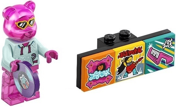 LEGO DJ Rasp-Beary, Vidiyo Bandmates, Series 2 (Complete Set with Stand and Accessories) (vidbm02-9) set, 2021