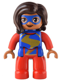 Duplo Figure Lego Ville, Ms. Marvel (Kamala Khan) (6394180)
