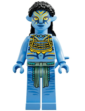 Neytiri - Yellow Armor and War Paint