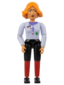 Belville Female - Witch Madam Frost, Light Violet Top, Orange Hair (4163921)