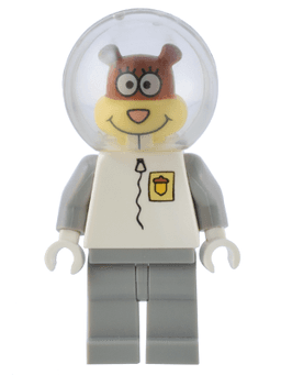 Sandy Cheeks - Light Bluish Gray Legs